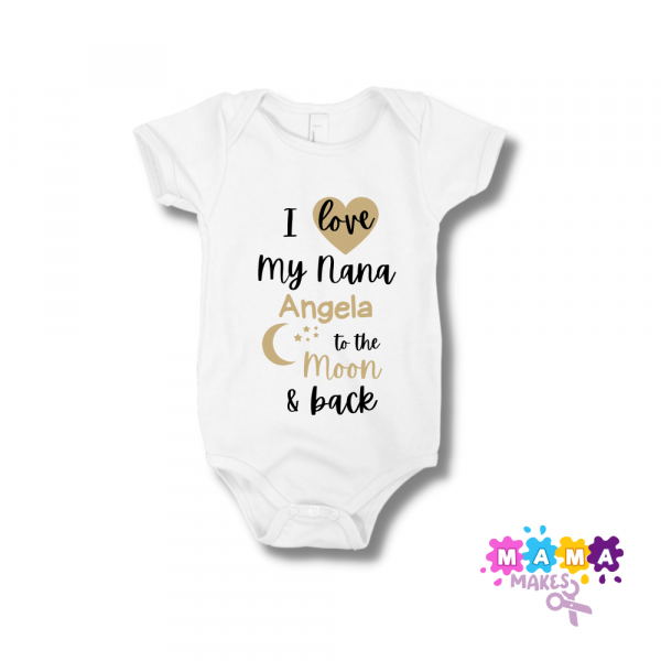 Personalised Baby Vest